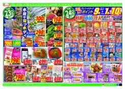 ２３日水曜水産安っ水デイ・２４日コストコフェアと肉の割引特価市・２５日野菜ベスト5特価！：クリスマスケーキ・おせちご予約承り中！