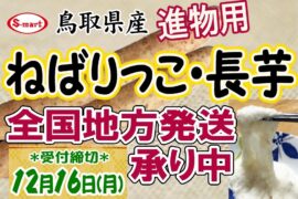 ねばりっこ進物用　全国地方発送承り中！